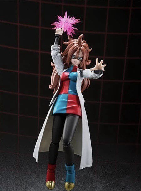 Action Figure Android 21 Lab Coat Dragon Ball Fighter Z - Bandai