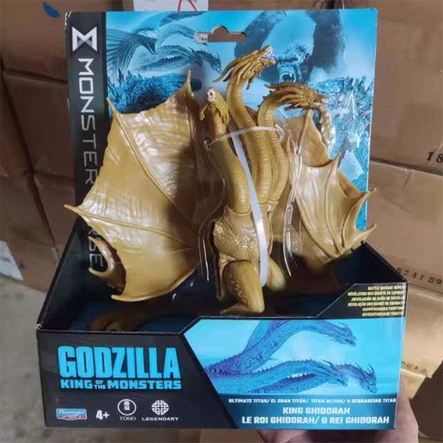 Boneco King Ghidorah Godzilla King Of The Monsters - Original