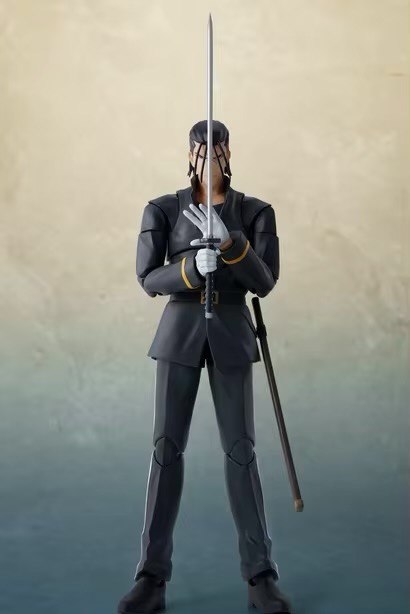 Koshiro Saito Action Figure Hajime Saito Samurai X - Bandai ShFiguarts - Cubo