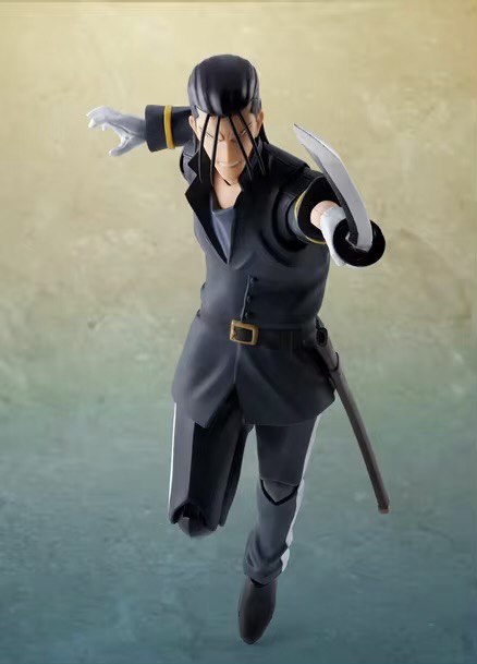 Koshiro Saito Action Figure Hajime Saito Samurai X - Bandai ShFiguarts - Cubo