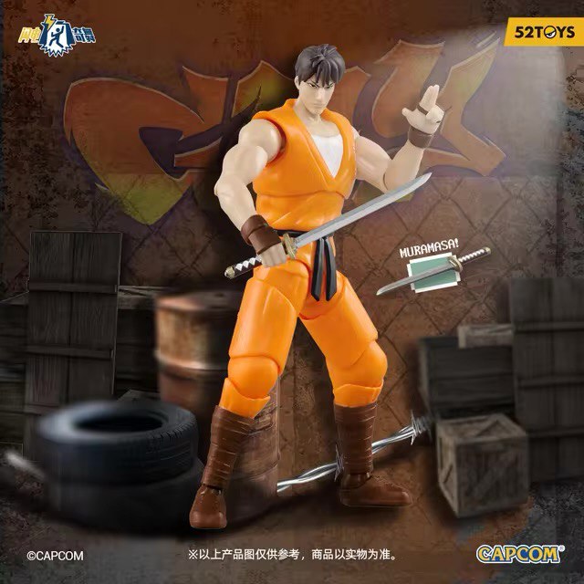 Action Figure Guy Final Fight Escala 1:12 - Original 52Toys - Cubo
