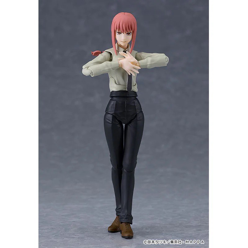 Action Figure Makima Chainsaw Man - Original Figma 617 - Cubo Nerd
