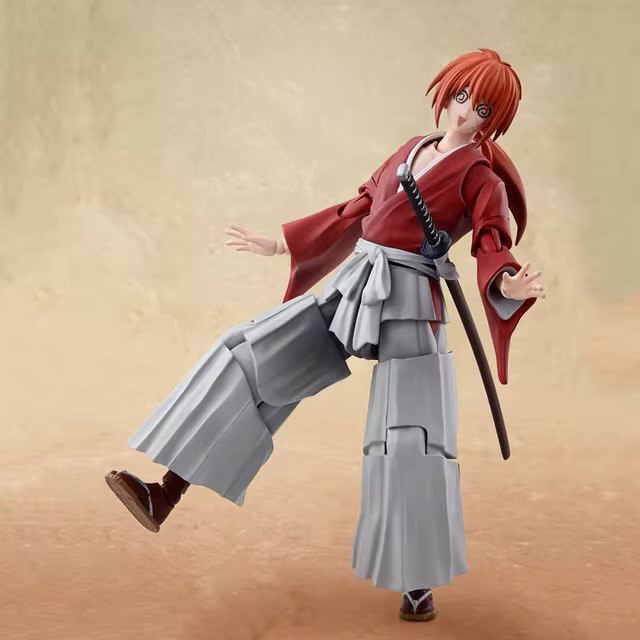 Action Figure Kenshin Himura Samurai X - Original Bandai