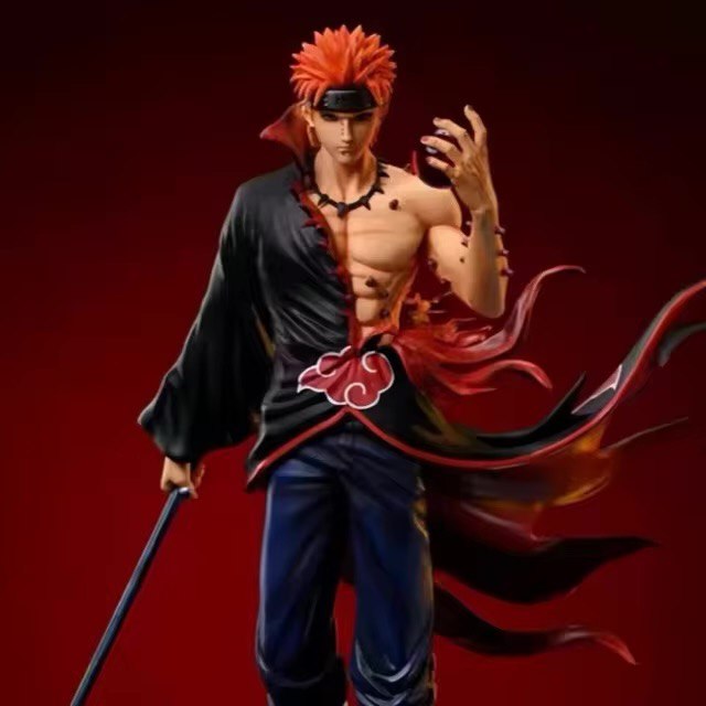 Estátua Pain Akatsuki Naruto Shippuden 23Cm - Crazy Toys - Cubo