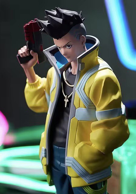 CYBERPUNK: EDGERUNNERS DAVID バッジ Cyberpunk Edgerunners David Set of 3 Acrylic Stand, Can Badge