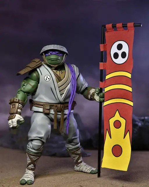 Action Figure Donatello TMNT The Last Ronin - Original NECA - Cubo