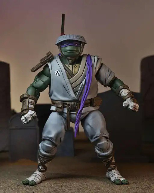 Action Figure Donatello TMNT The Last Ronin - Original NECA - Cubo