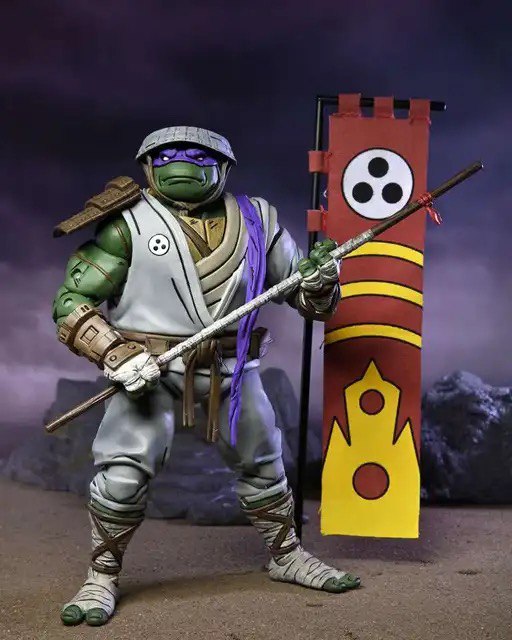 Action Figure Donatello TMNT The Last Ronin - Original NECA - Cubo