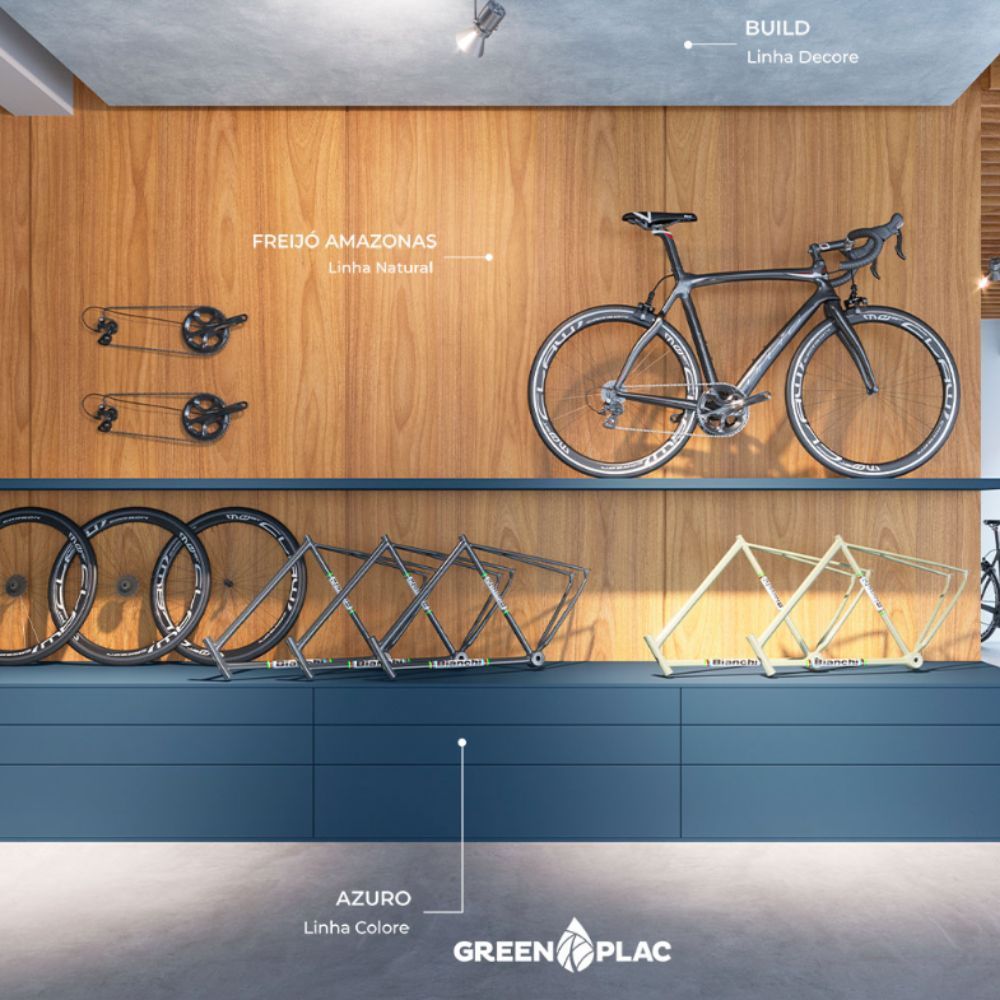 Chapa MDF Azuro 6mm Dupla Face Greenplac - madeverde
