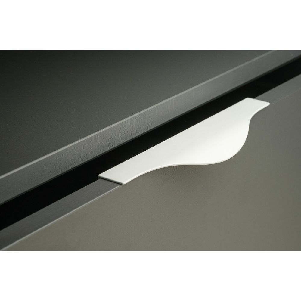 Puxador Alça de Sobrepor PV33 Branco Fosco 200mm Torralba - madeverde