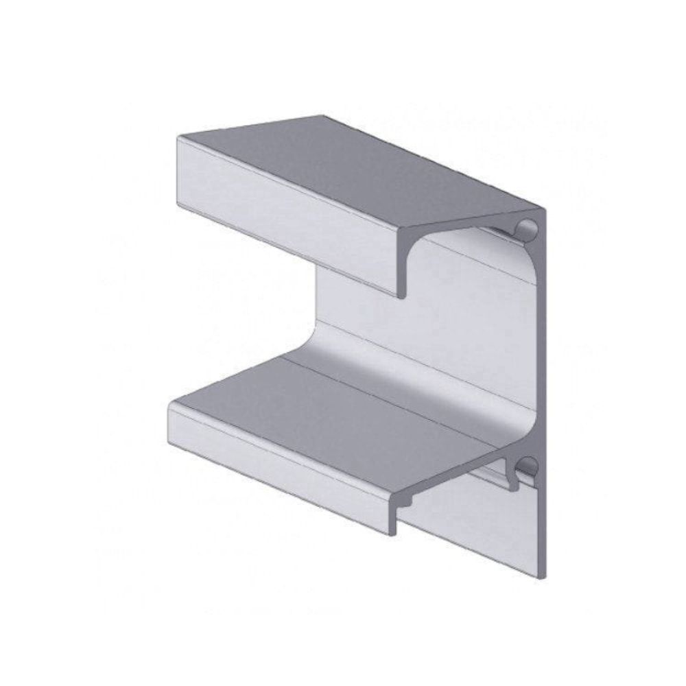 ななこ Perfil Puxador Alumínio Bronze 18mm 5047T 3 metros Alternativa