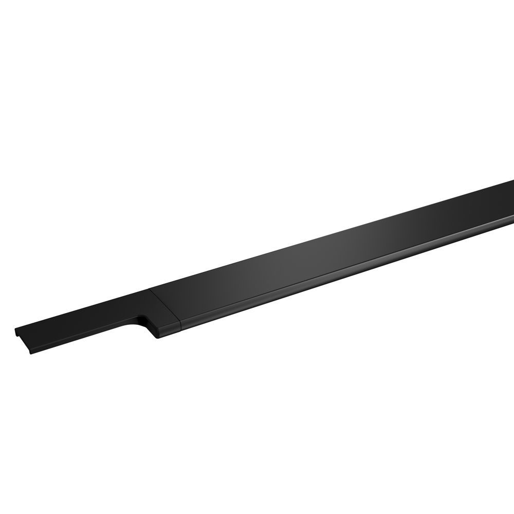 Puxador em Alumínio 6mt para MDF 15 a 18mm Preto RM-183 Facetato