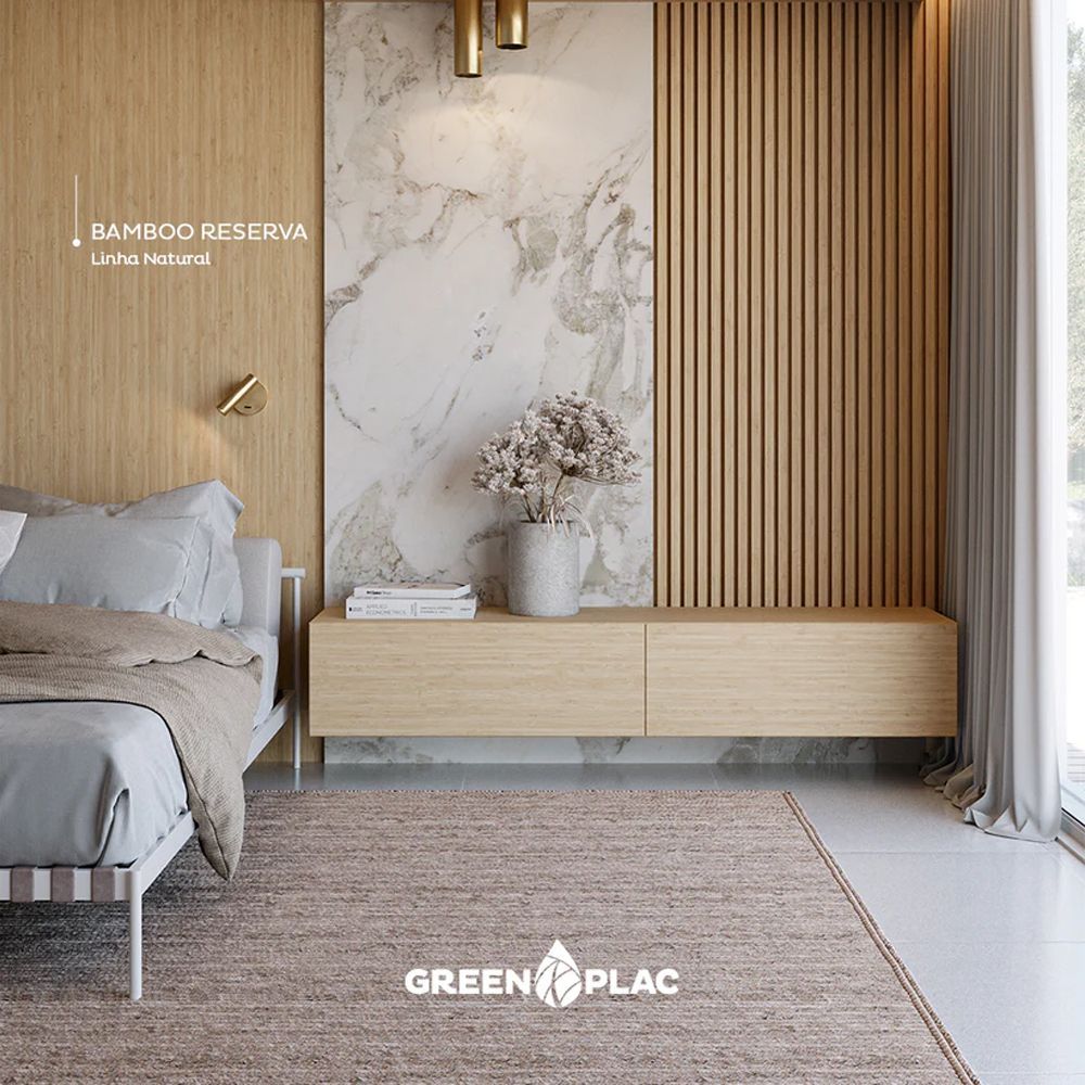 Chapa MDF Bamboo Reserva 6mm 2 Faces Greenplac - madeverde