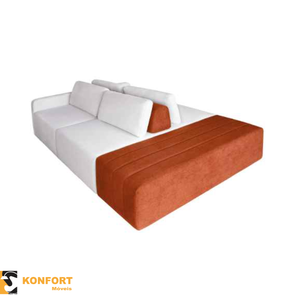 soffia クェート館 Sofá Konfort Escócia - Casamais Moveis