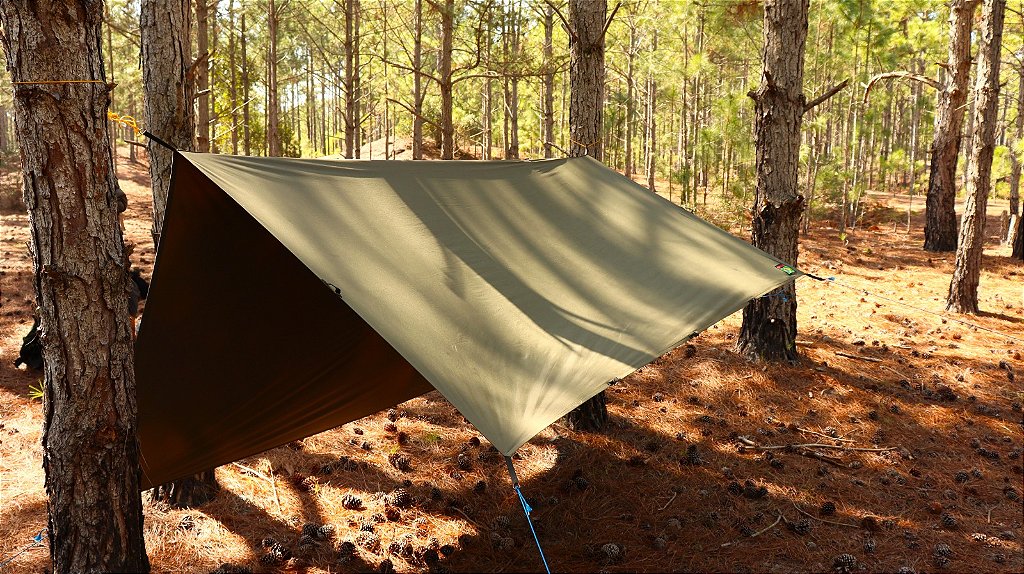 Tarp EX-FA 3x3 Impermeável Nylon Emborrachado Outdoor