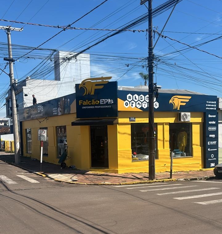 Fachada da Falcão EPIs em Santiago RS