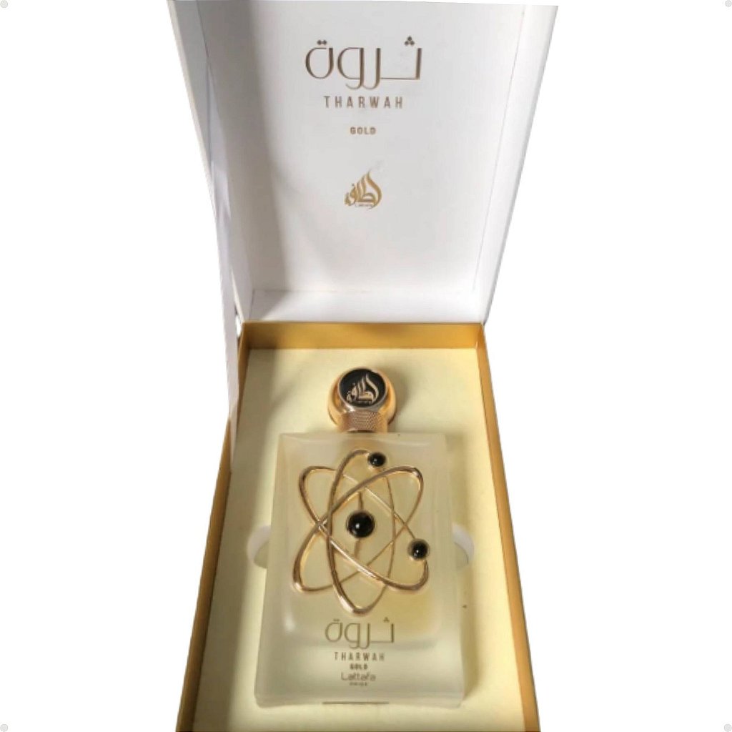 Perfume Árabe Lattafa Tharwah Gold EDP 100ml Unissex - Brand