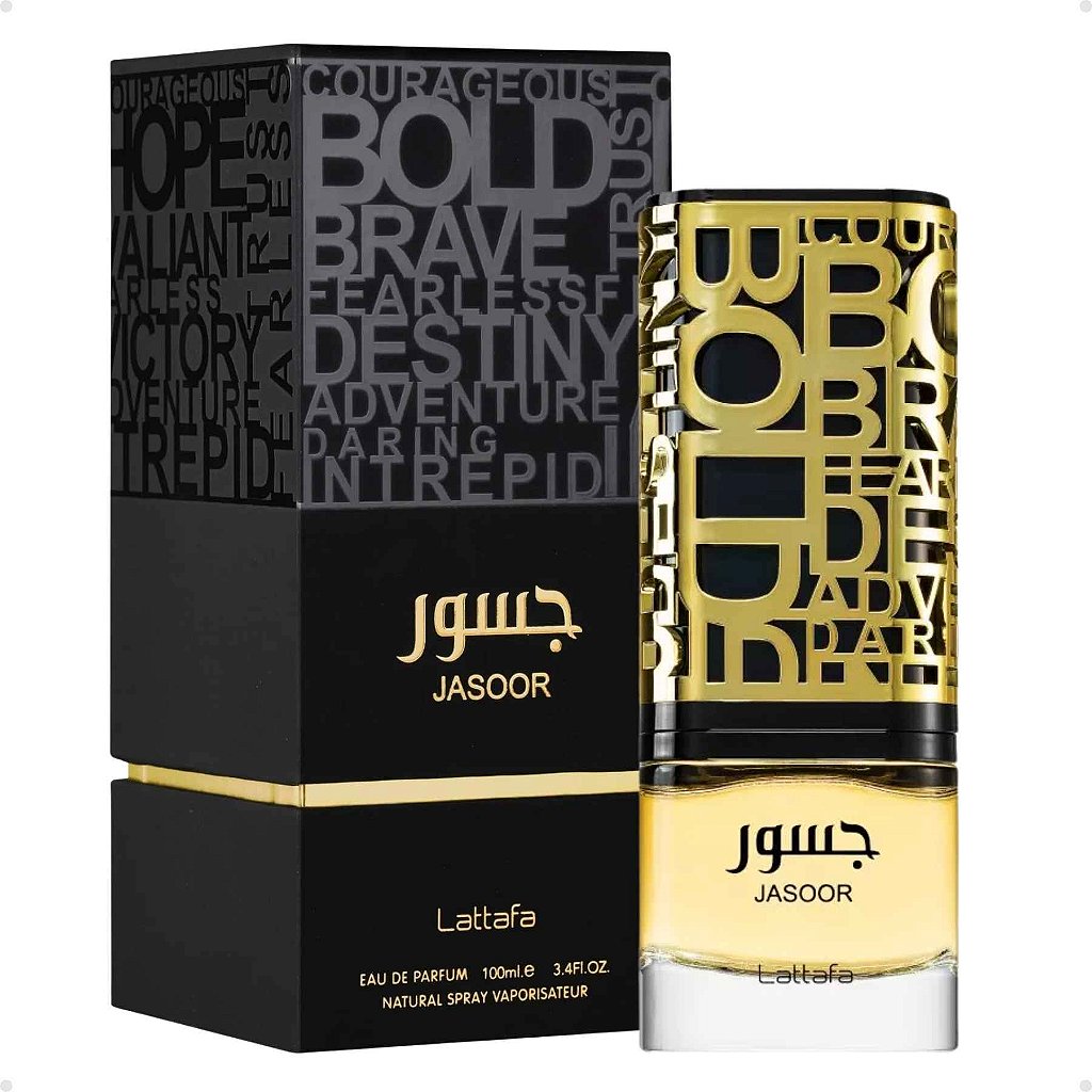 香水(男性用) Lattafa Jasoor Perfume Arabe Jasoor Lattafa Masculino EDP 100ml - Brand Collection