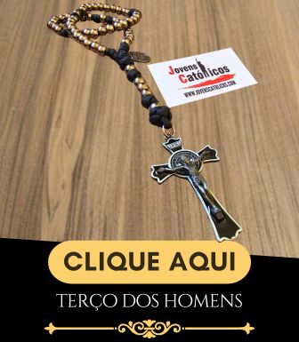 Banner do Terço dos Homens da Igreja Católica