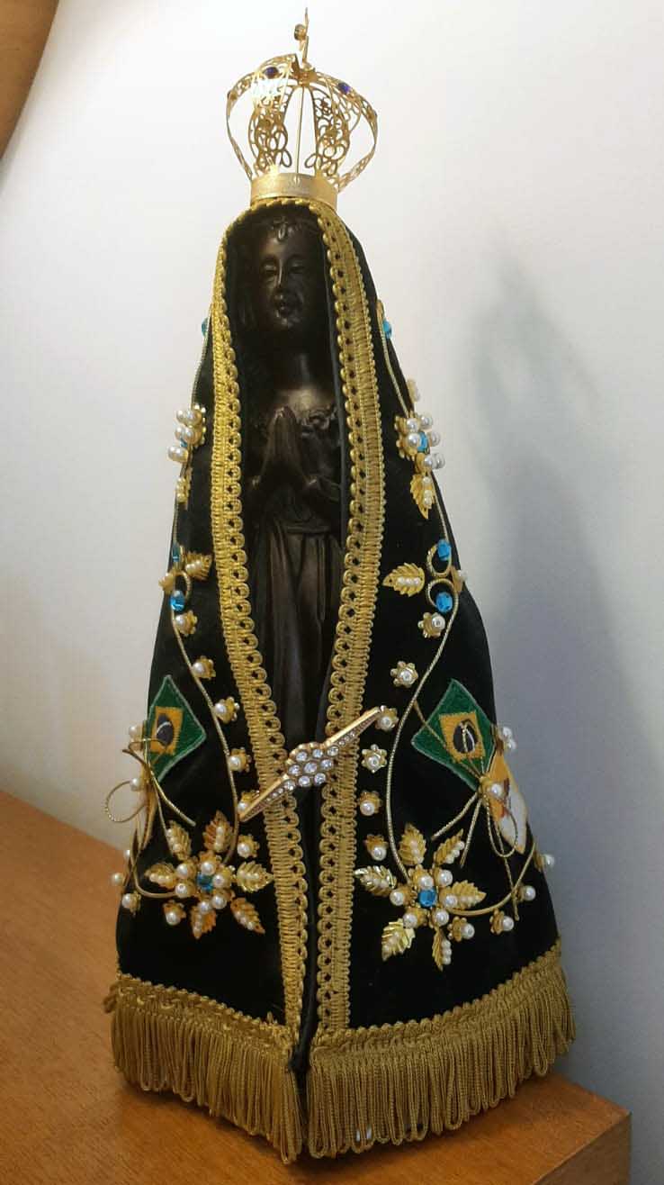 Imagem de Nossa Senhora Aparecida, a padroeira do Brasil