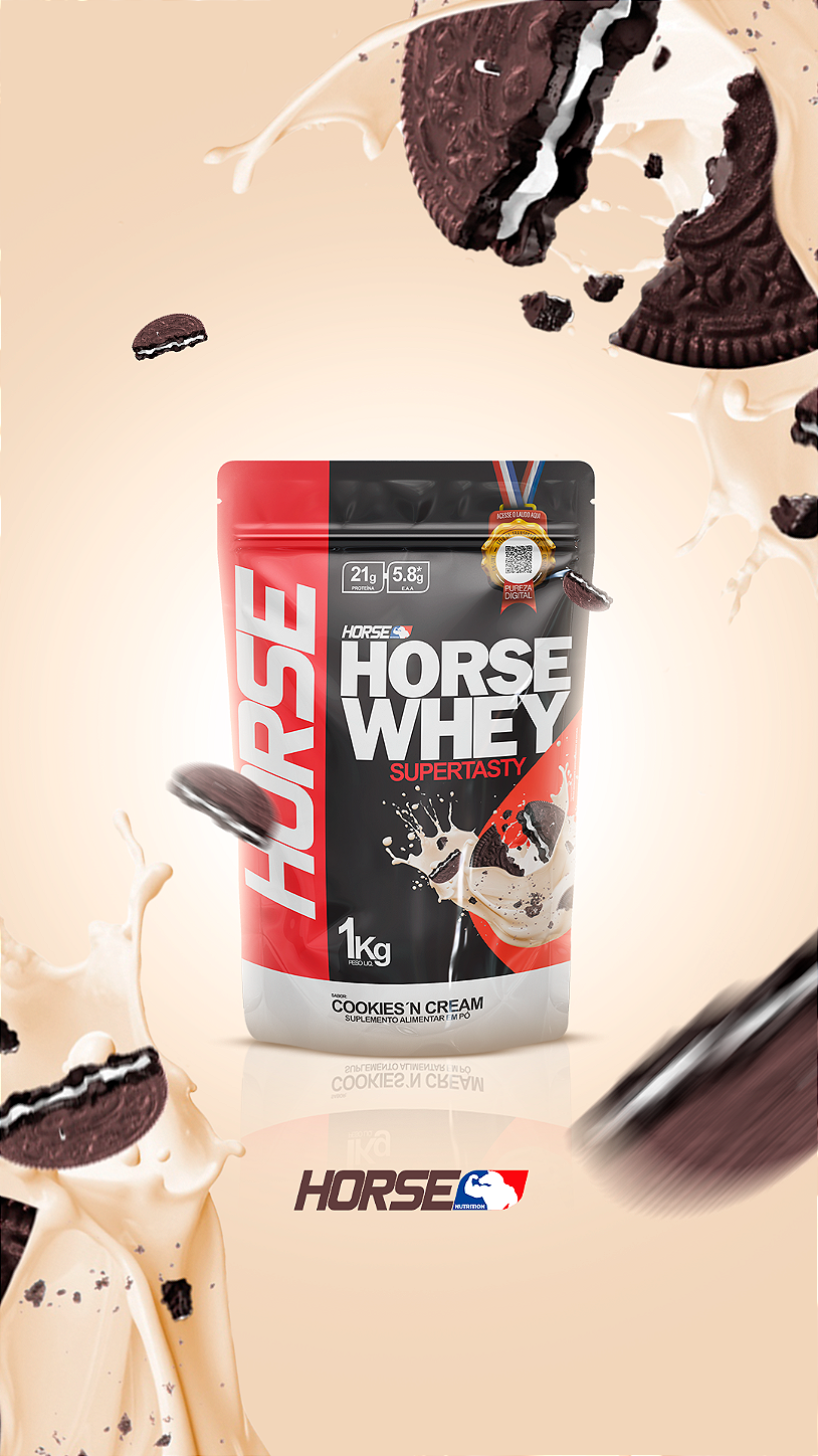 Whey Protein Cookies'n Cream 1kg