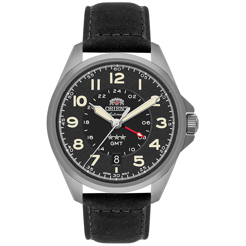 Relógio Orient Automático Sport Land GMT 3 Estrelas NH3SC017 P2PX