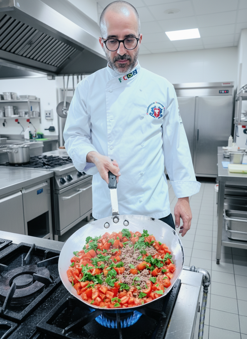 Imagem do Chef Cozinhando