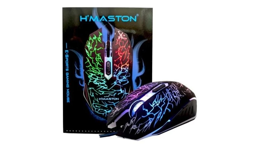 極美品✨GraphpaperｘL'echoppeｘThomas mason Mouse Gamer X5 Hmaston 3200 Dpi Alta Precisão 6 Botões Rgb Lehmox