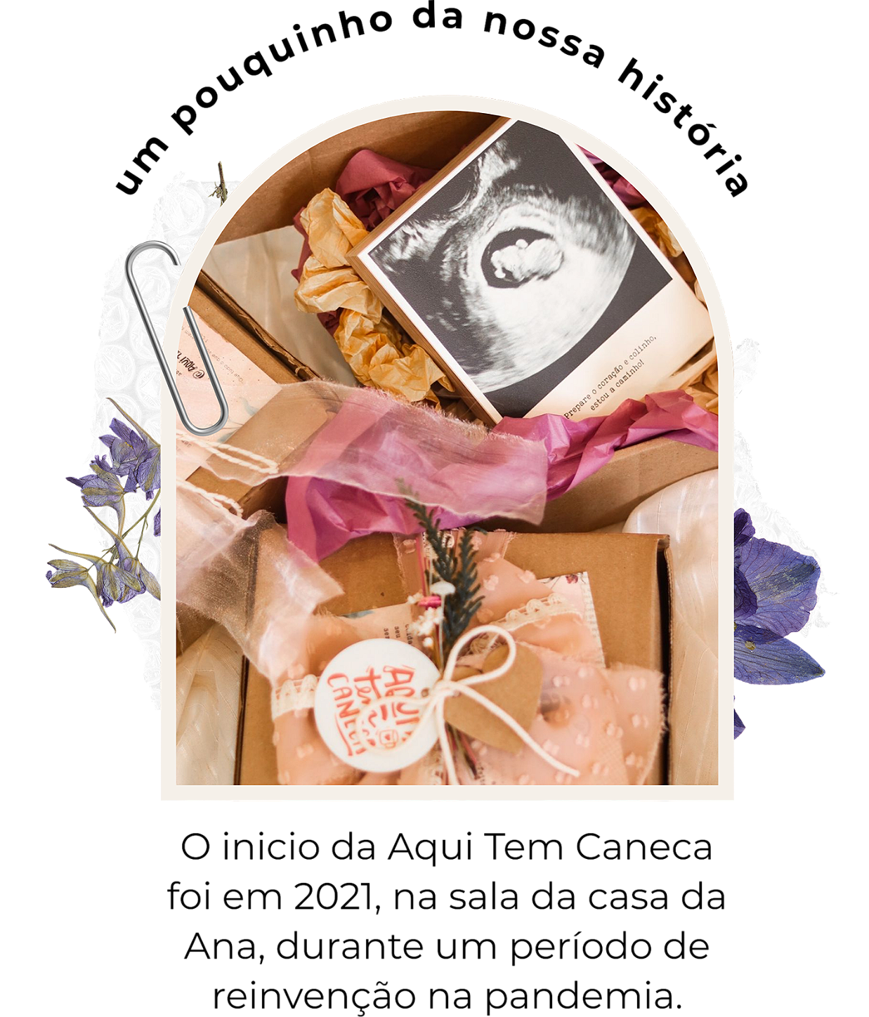 Início da história Aqui Tem Caneca