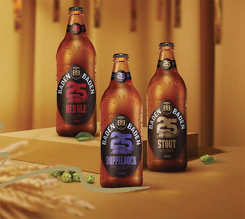 Cerveja Baden Baden Red Ale 25anos 600ml - Armazem Campineiro