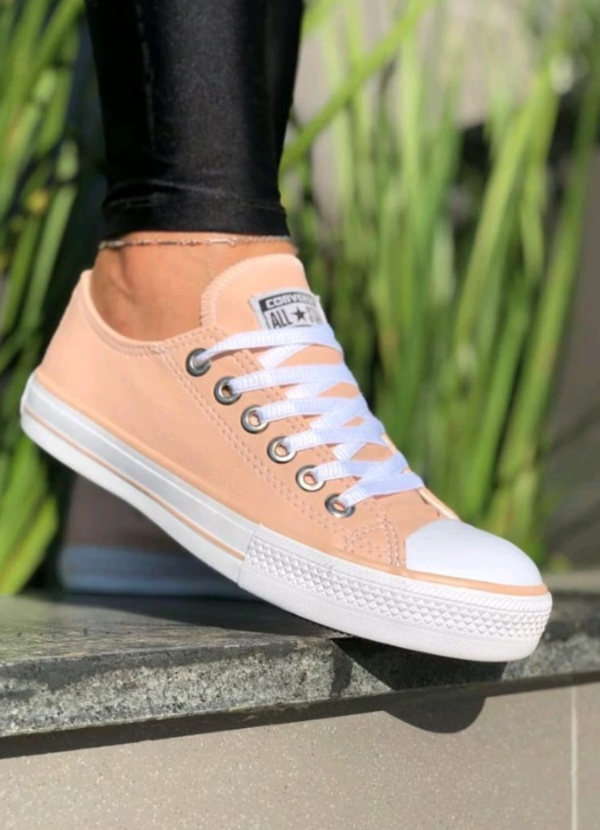 All star plataforma rosa discount