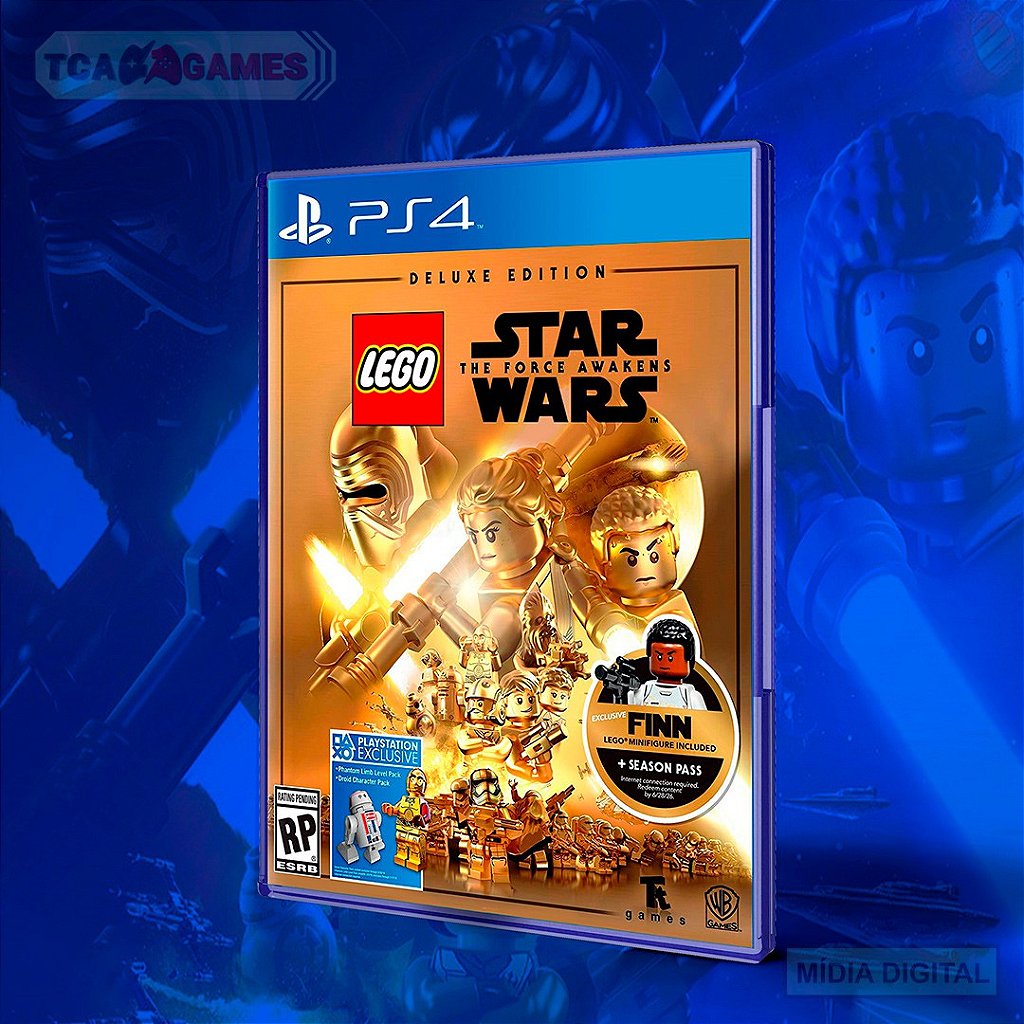 Lego Star Wars: The Force Awakens De Luxo PS4 Mídia Digital - Main Image