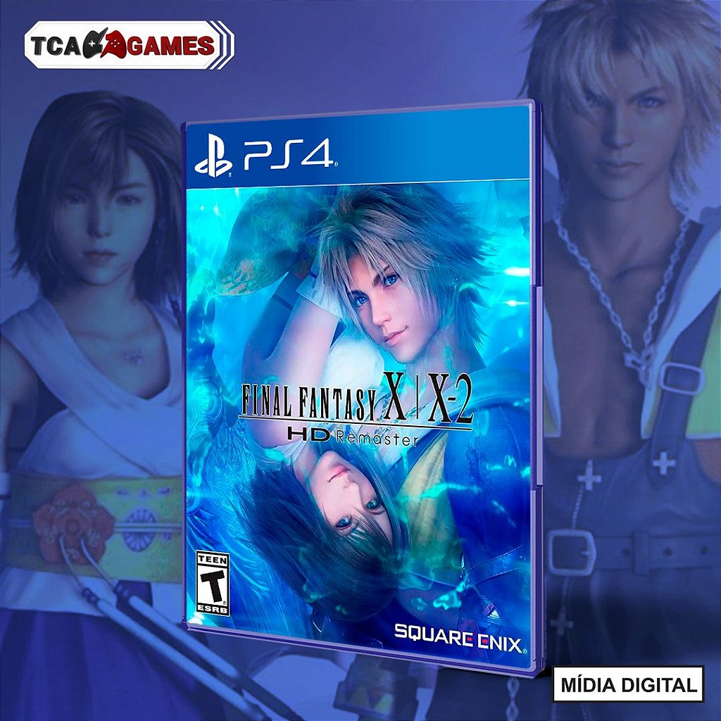 FINAL FANTASY X/X-2 HD Remaster - PS4 - Mídia Digital - Loja Tca