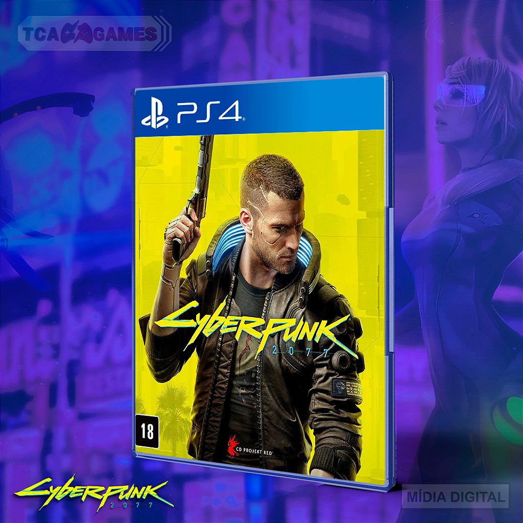 Cyberpunk 2077 – PS4 - Mídia Digital - Loja Tca