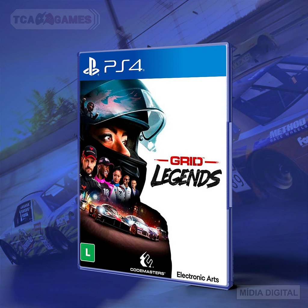 Grid Legends PS4 Mídia Digital Loja Tca