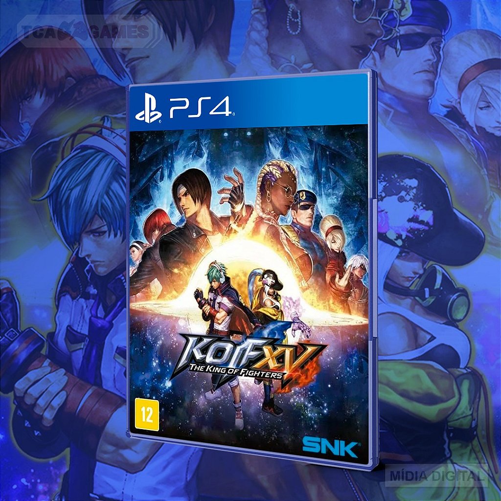 The King of Fighters XV - PS4 Mídia Digital - Loja Tca