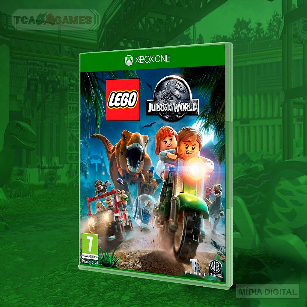 Lego Jurassic World O Mundo Dos Dinossauros Xbox One Digital Loja Tca
