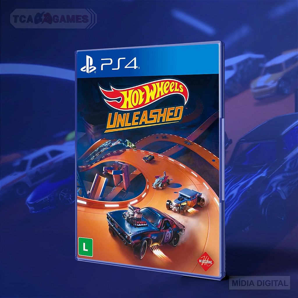 Hot Wheels Unleashed PS4 Mídia Digital