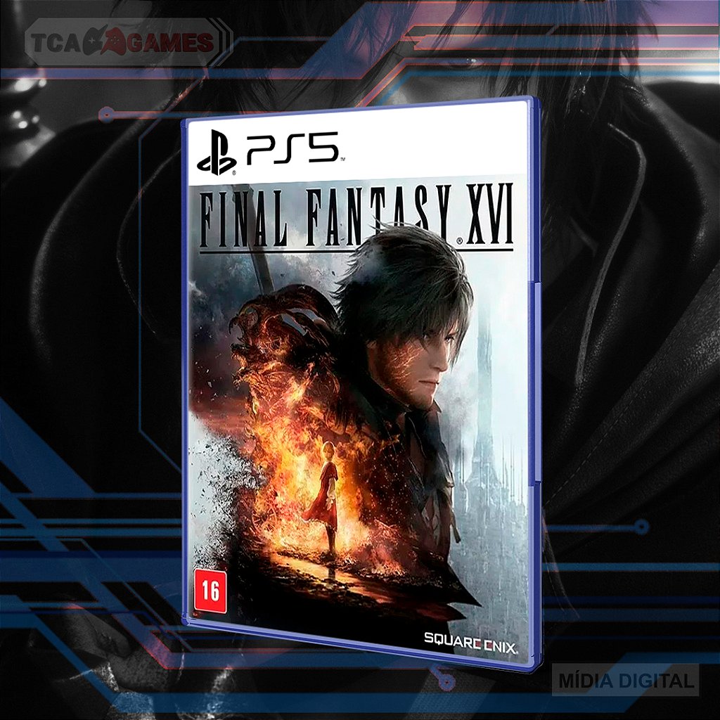 Final Fantasy XVI PS5 - Mídia Digital - Loja Tca
