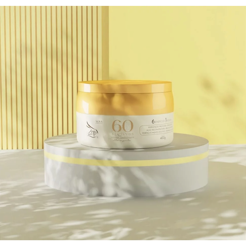 Zap Botox 60 Segundos Alto Impacto Máscara 400g - Distribuidora Direta
