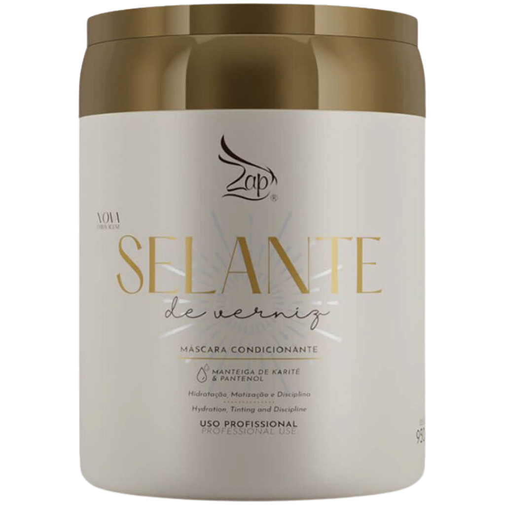 Zap Botox Ztox Máscara Verniz Selante Hidratação 950g