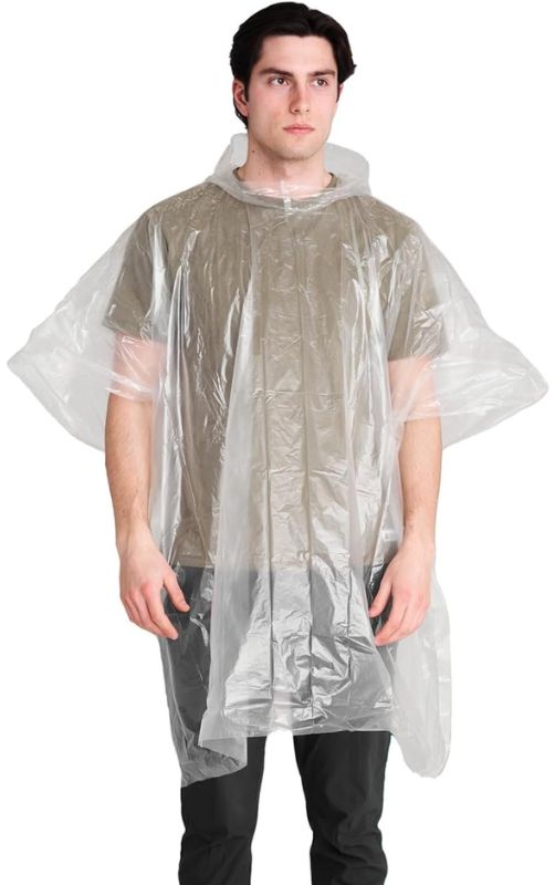 Capa de Chuva Coghlans Emergency Poncho Proteção e praticidade - Main Image