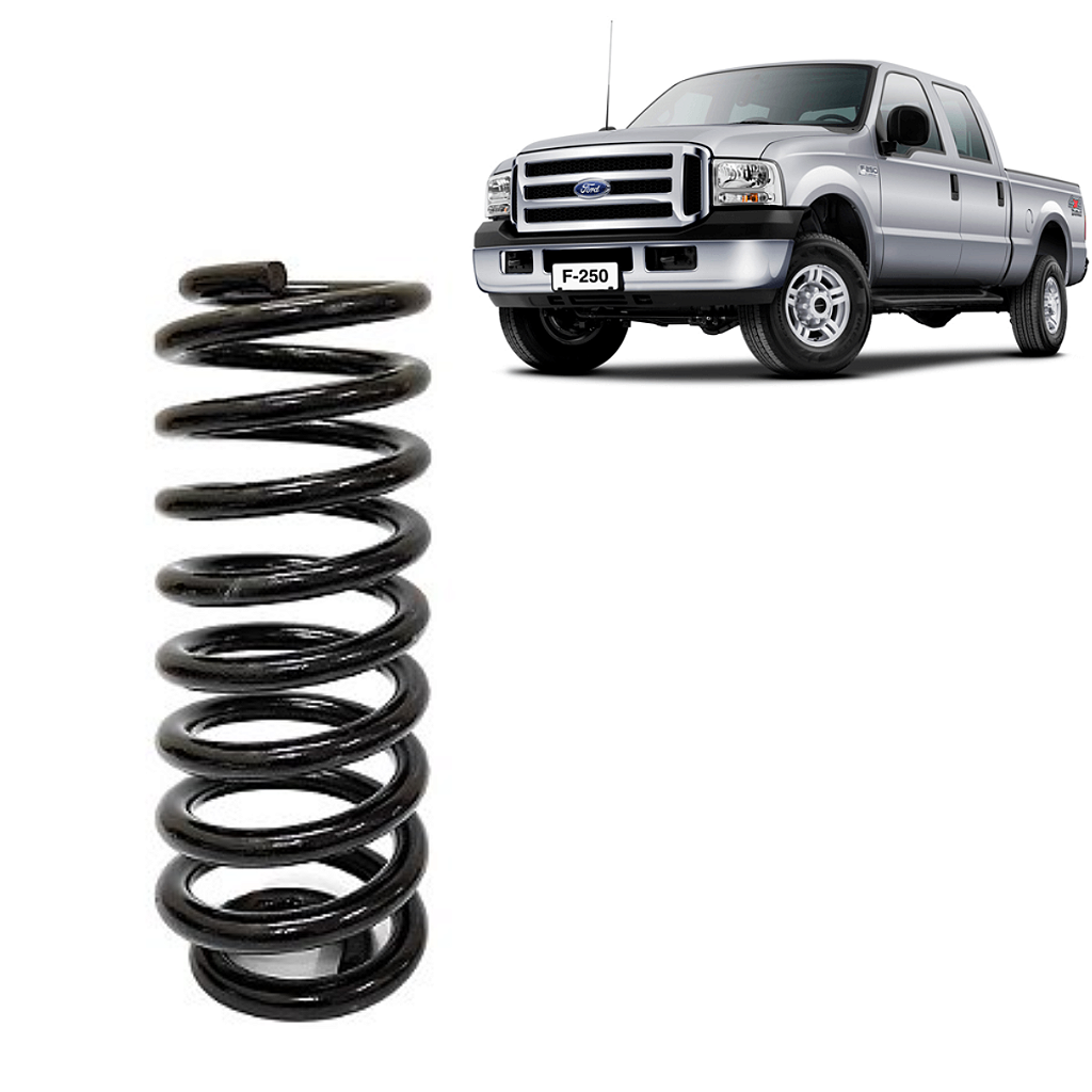 Mola Helicoidal Dianteira Ford F250 Diesel 1999 a 2011 - Caminhonete & Cia