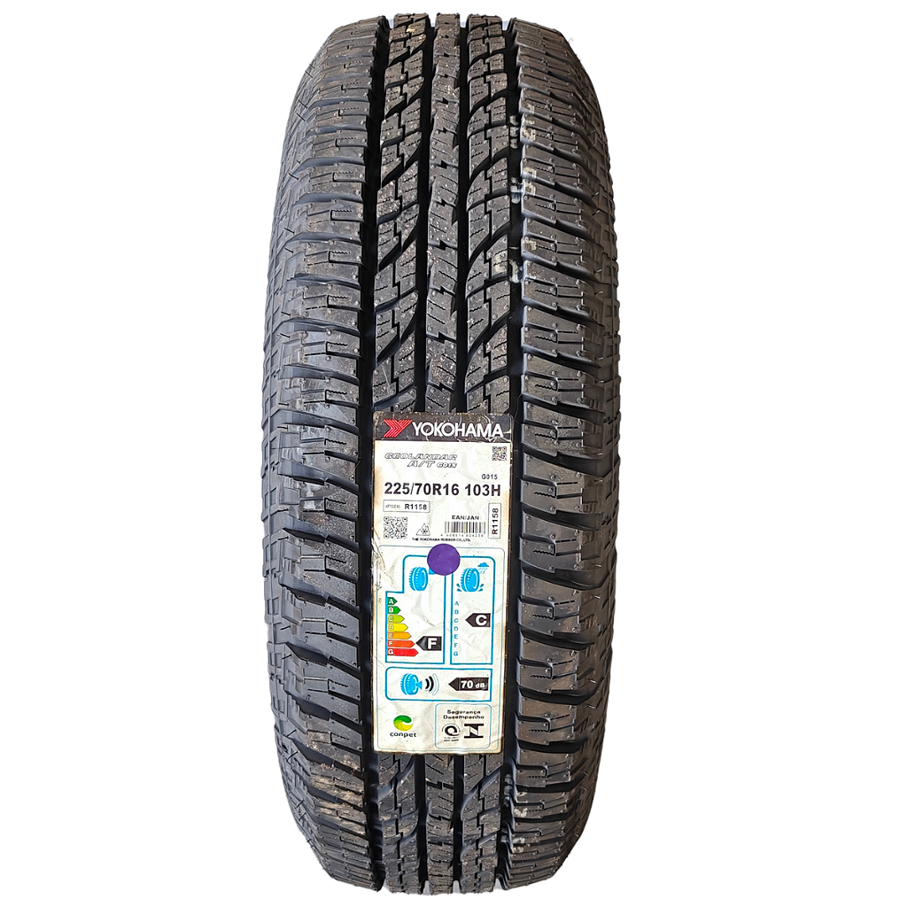 Pneu Aro 16 Yokohama 225/70r16 103h A/t G015 Toro Freedom