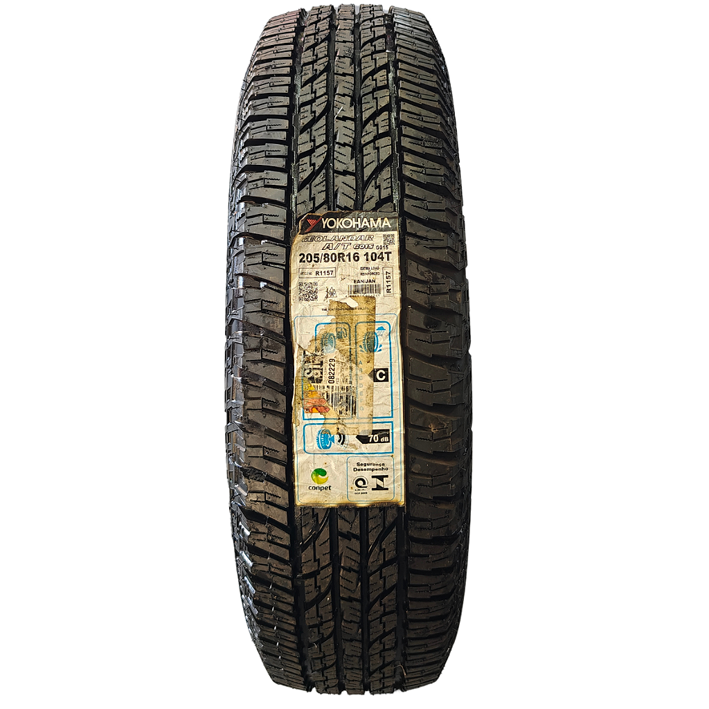Pneu Aro 16 Yokohama 205/80r16 104t A/t G015 Geolandar