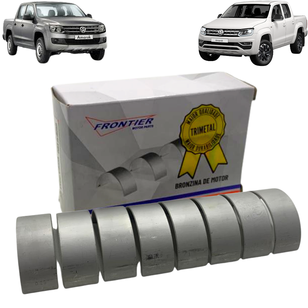 Bronzina Biela 0.25 Amarok 2.0 16v Tdi 2011 2012 2013 A 2025 - Caminhonete  & Cia