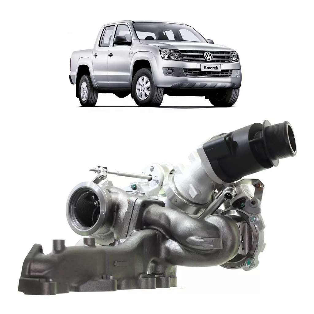 Turbina Completa Amarok 2.0 163cv Biturbo 2010 11 12 13 2014 - Caminhonete  & Cia