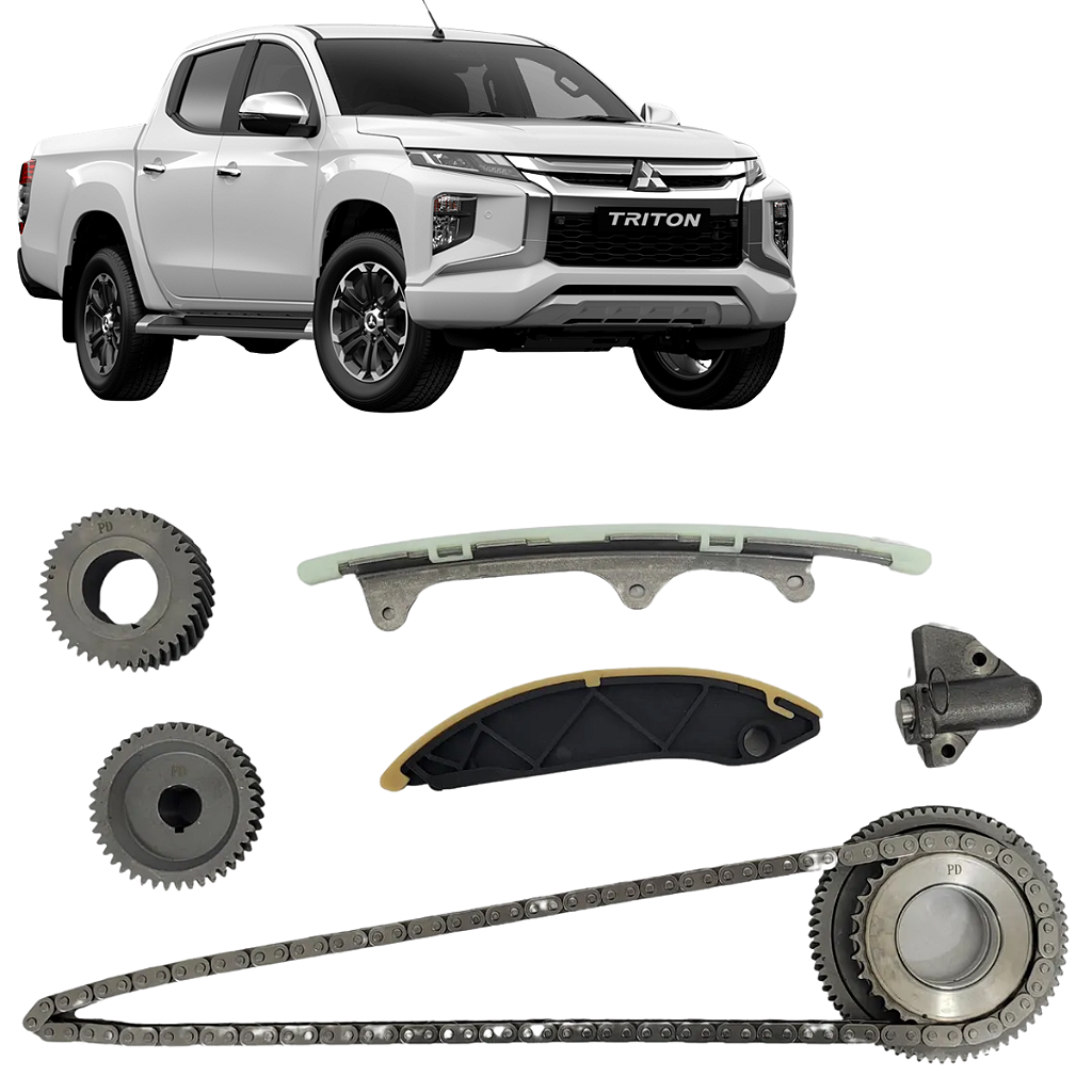 Kit Corrente L200 Triton 2.4 16V 4N15 2017 a 2022 - Caminhonete & Cia