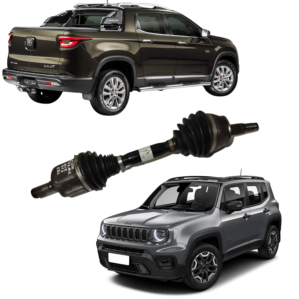 Semi Eixo Esquerdo Toro 2.0 Diesel 4x4 2016 á 2019 - Caminhonete & Cia