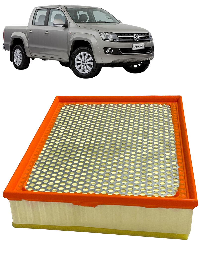 Filtro de Ar Motor Amarok 2.0 16V TDI 2010 a 2016 - Caminhonete & Cia